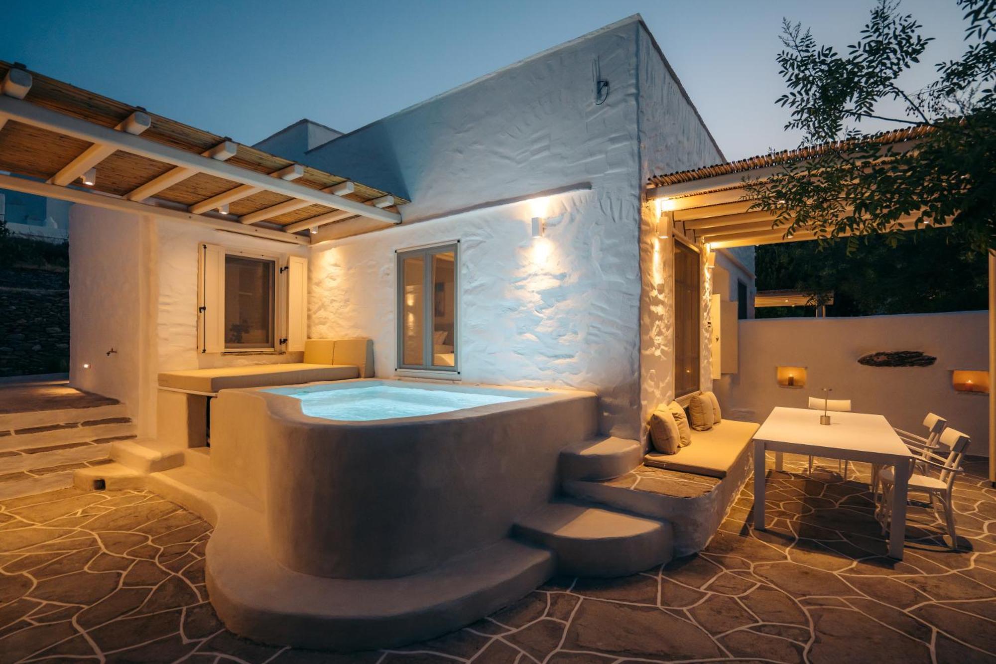 Rabagas Suites Luxury - In The Heart Of Sifnos 阿波罗尼亚 外观 照片